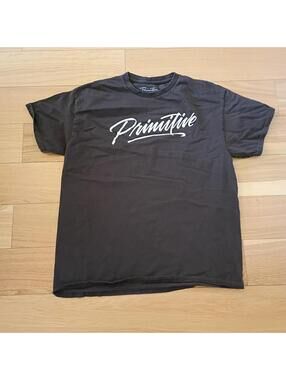 Primitive Men's Black and Brown Tshirt
